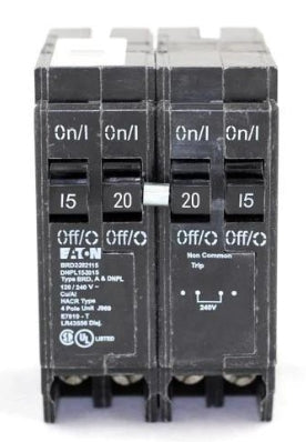 EATON DNPL152015 QUAD PLUG-IN BKR 2-1P 15
