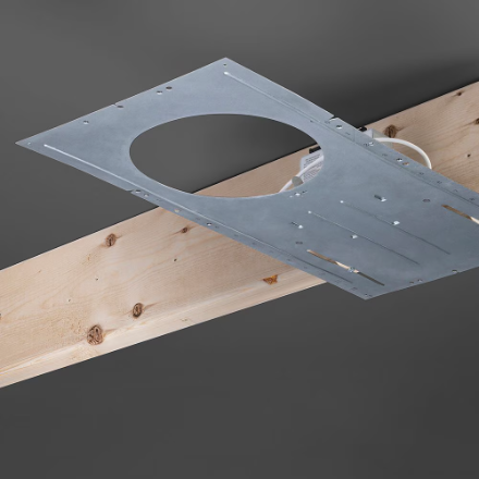 POT LIGHT 4-INCH RECESSED PRE-MOUNTING PLATE NO COLLAR