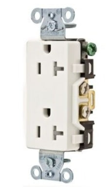 20 AMP DECORA RECPT TAMPER RESISTANT