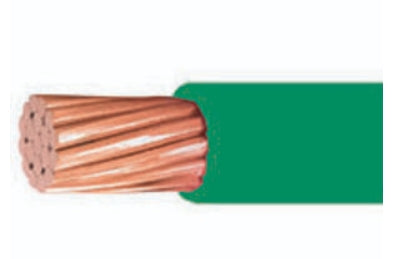 RW-90 6-GA STR CU GREEN 600V CUT PER FOOT