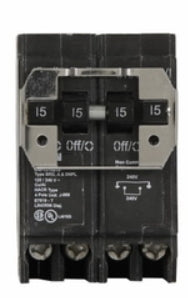 EATON DNPL151515 QUAD PLUG-IN BKR 2-1P 15
