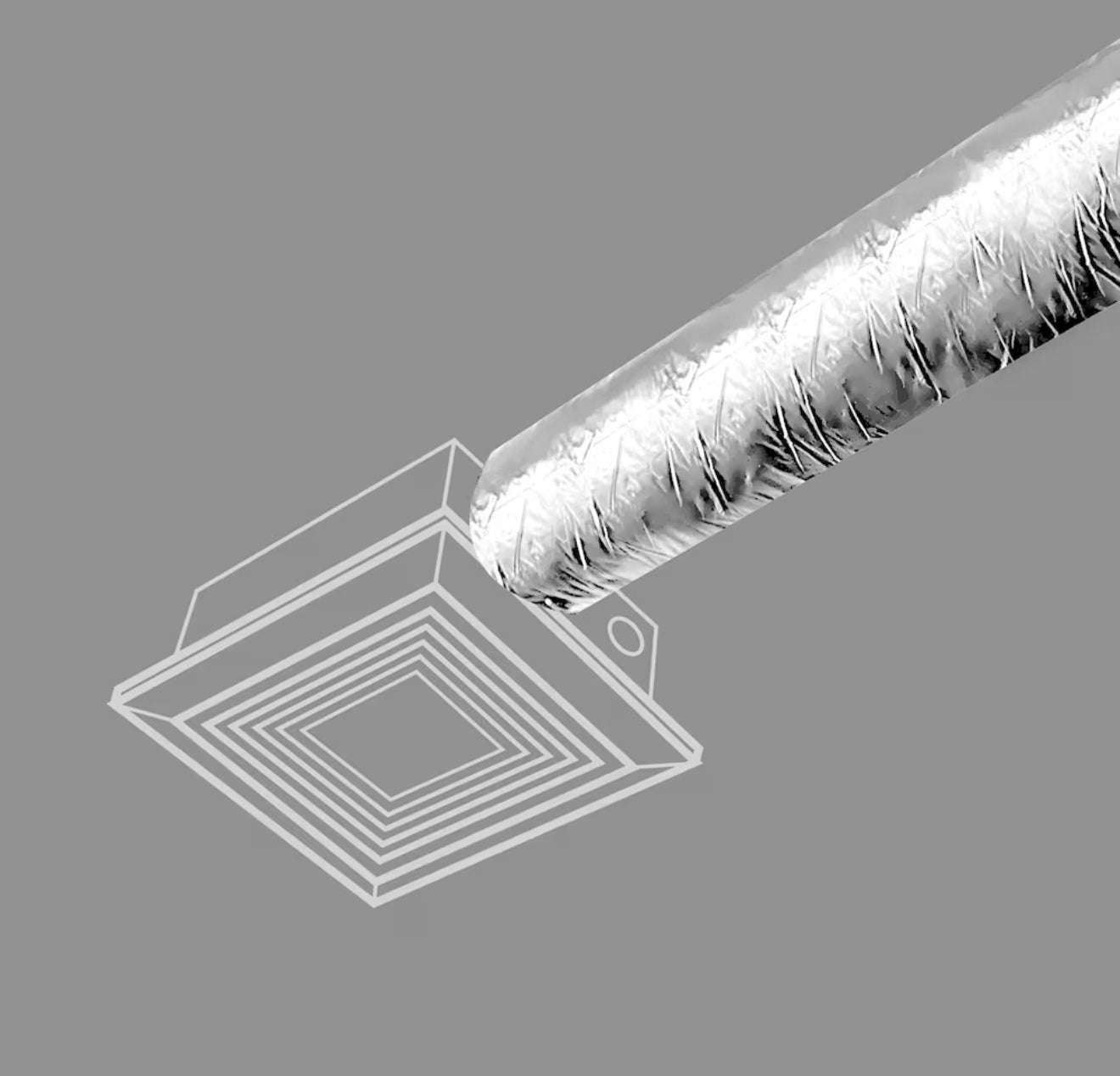 Everbilt 4-inch x 10 ft. Insulated Duct
