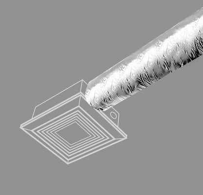 Everbilt 4-inch x 10 ft. Insulated Duct