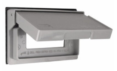 OUTSIDE/SOFFIT PLUG COVER