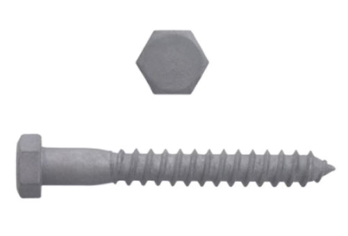 LAG BOLT  3" GALVINIZED
