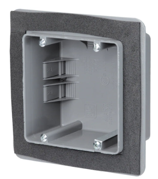 PLASTIC 4 11/16 BOX WITH GASKET